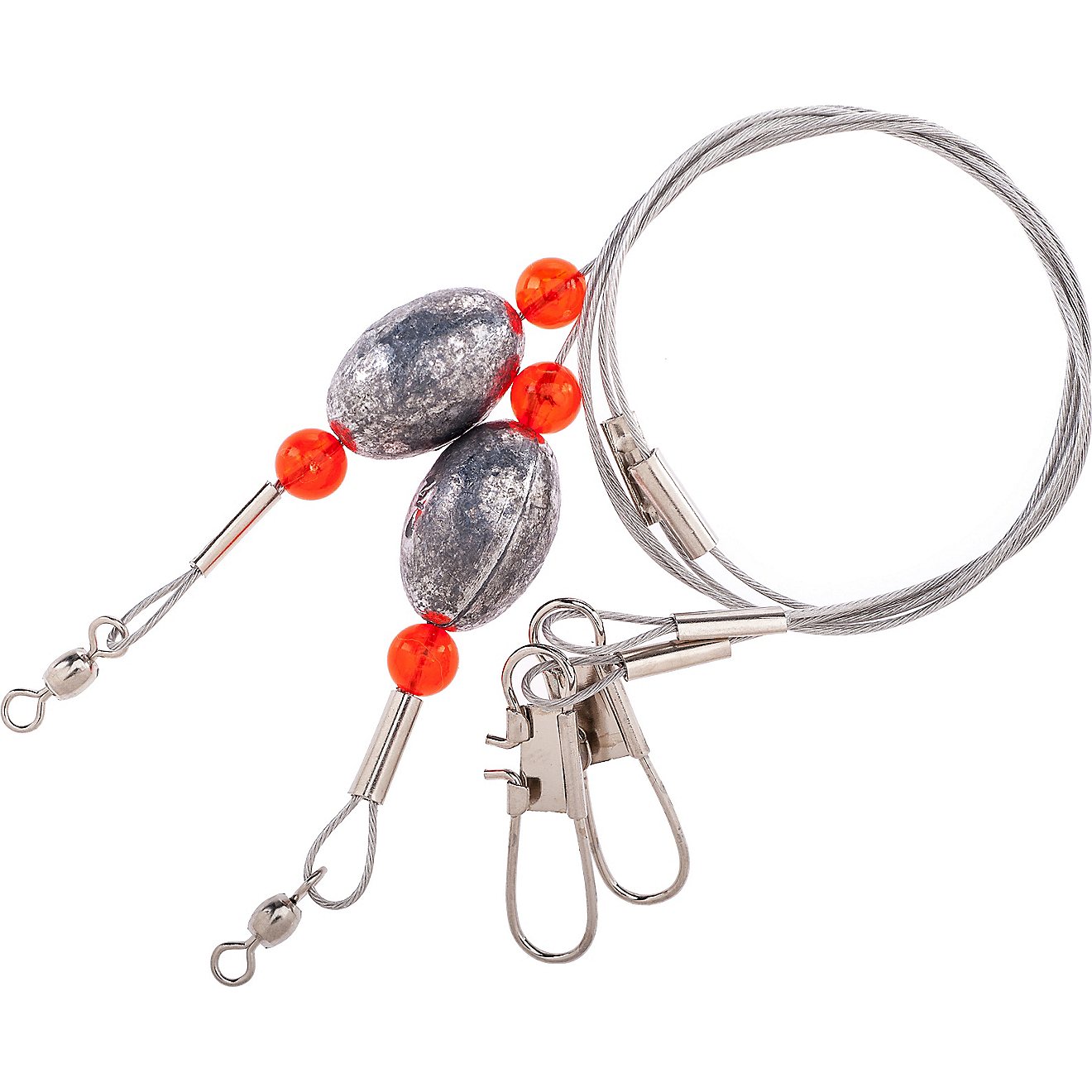 Lazer Sharp 1/2 oz. - 18" Ready Rigs with Egg Sinkers 2-Pack                                                                     - view number 1