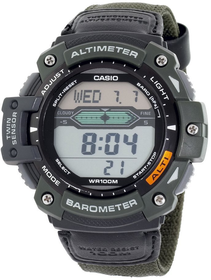 casio altimeter barometer compass watch