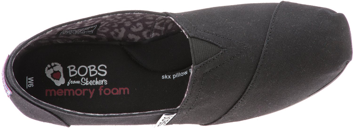 skechers women's bobs plush peace and love casual shoes