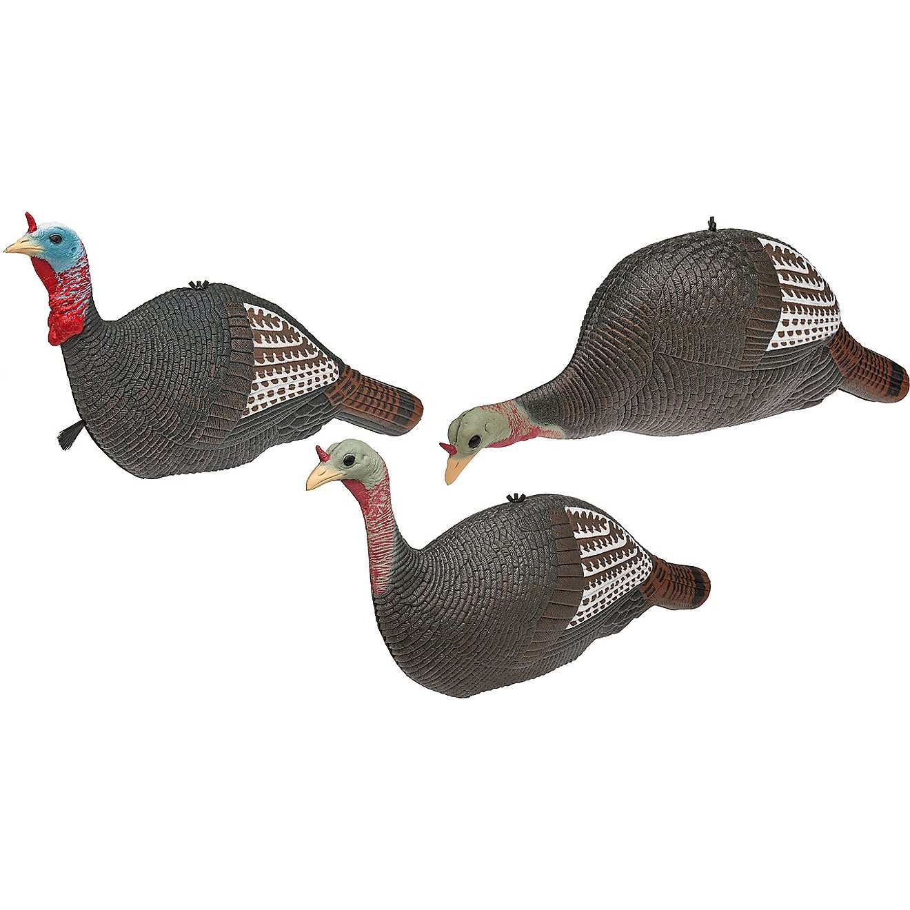 Game Winner® Turkey Flock Decoys 3-Pack                                                                                         - view number 1