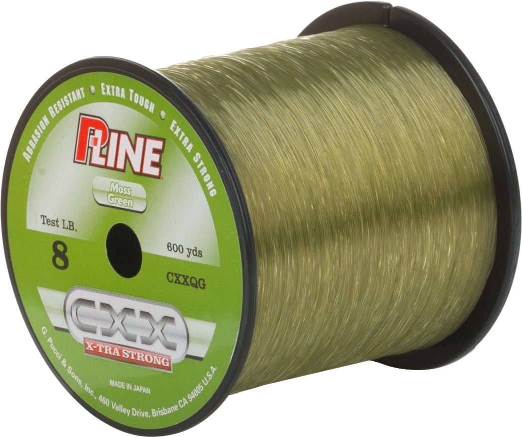 PLine CXX XTra Strong 8 lb. 600 yards Copolymer Fishing Line Academy