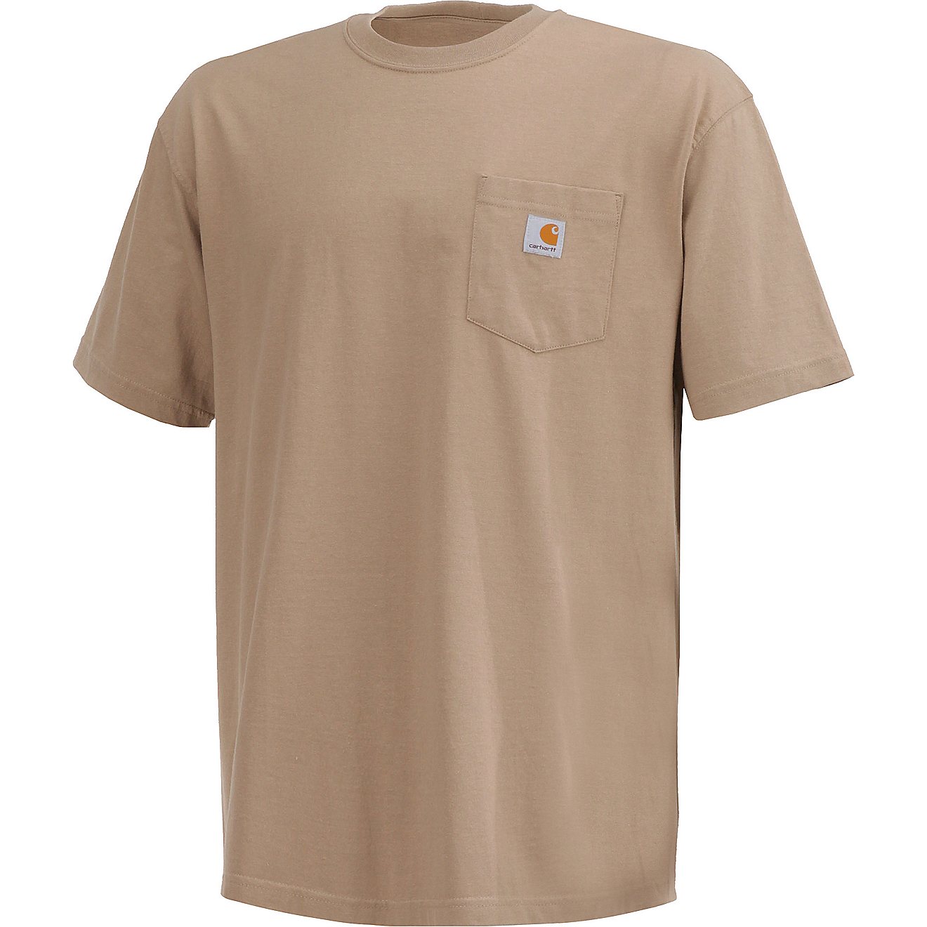 Carhartt Men's K87 Short Sleeve Workwear Pocket T-shirt                                                                          - view number 2