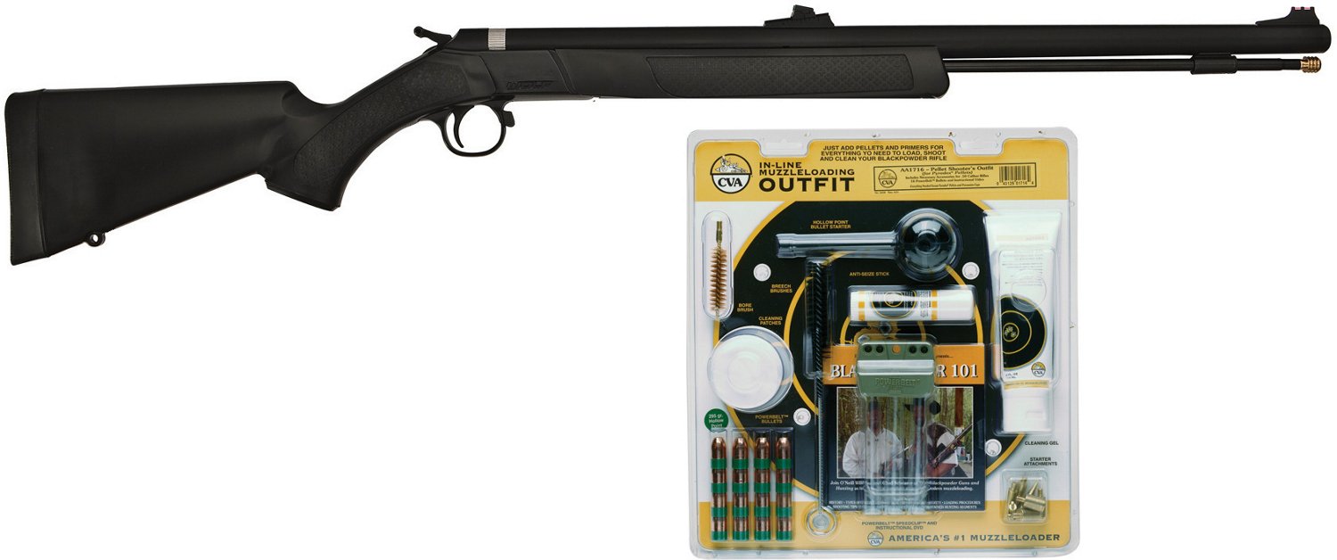 CVA Wolf™ 209 Magnum .50 Muzzleloader Rifle Package Academy