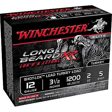 Winchester Long Beard XR 12 Gauge 3.5 inches 5 Shot Shotshells - 10 Rounds                                                      