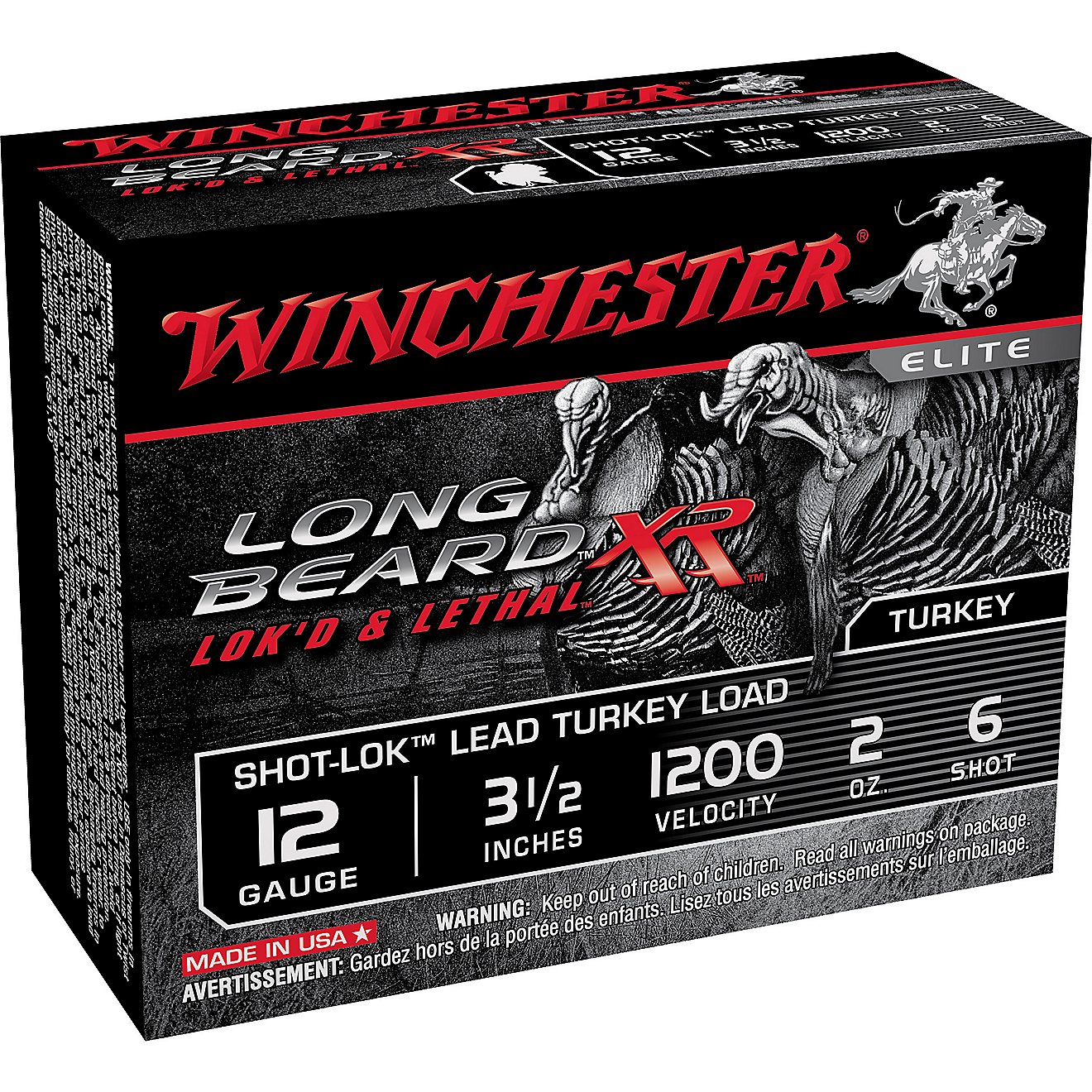 Winchester Long Beard XR 12 Gauge 3.5 inches 6 Shot Shotshells                                                                   - view number 1