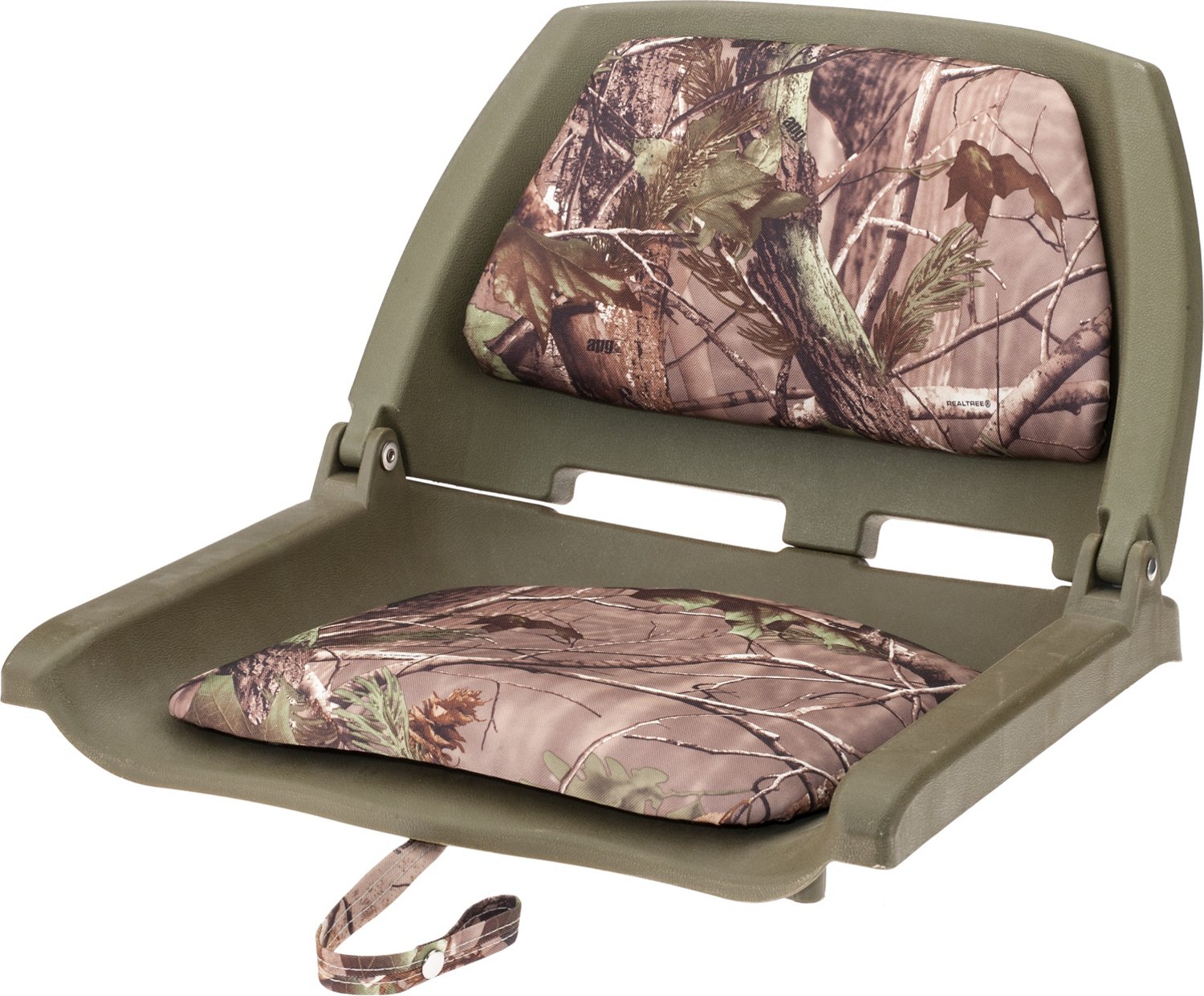 Marine Raider Realtree Xtra Padded Fold Down Boat Seat Academy