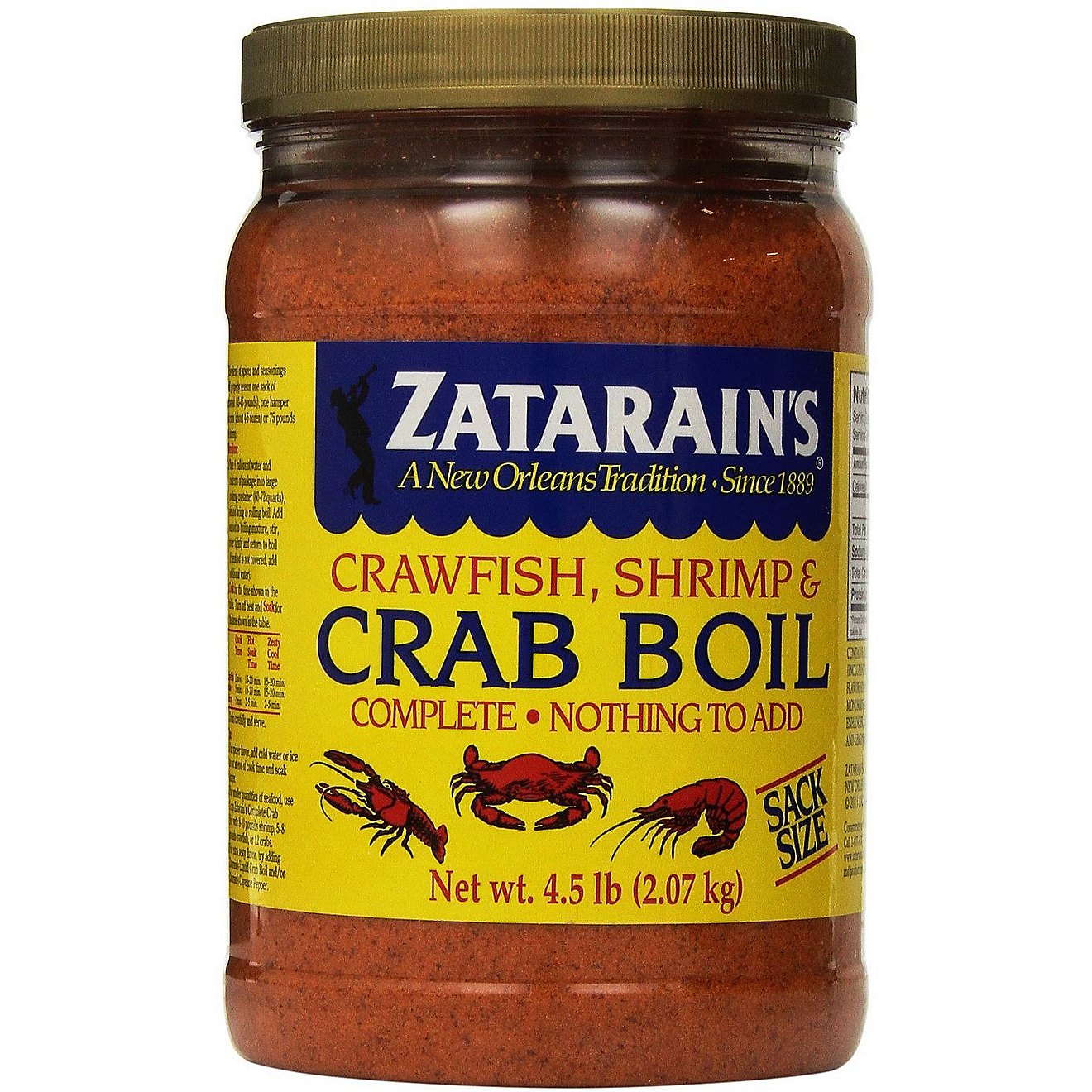 Zatarain's Crawfish, Shrimp and Crab Boil - view number 1