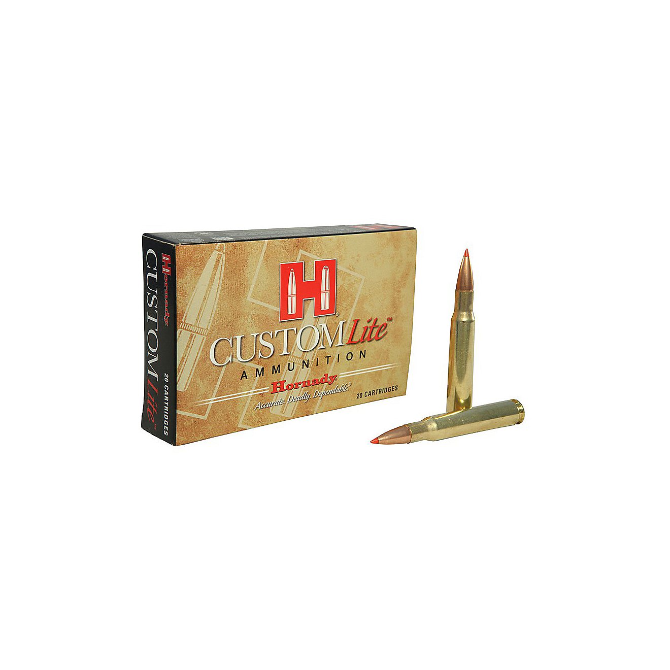 Hornady SST® Custom Lite® .30-06 Springfield 125-Grain Centerfire Rifle Ammunition - 20 Rounds                                 - view number 1