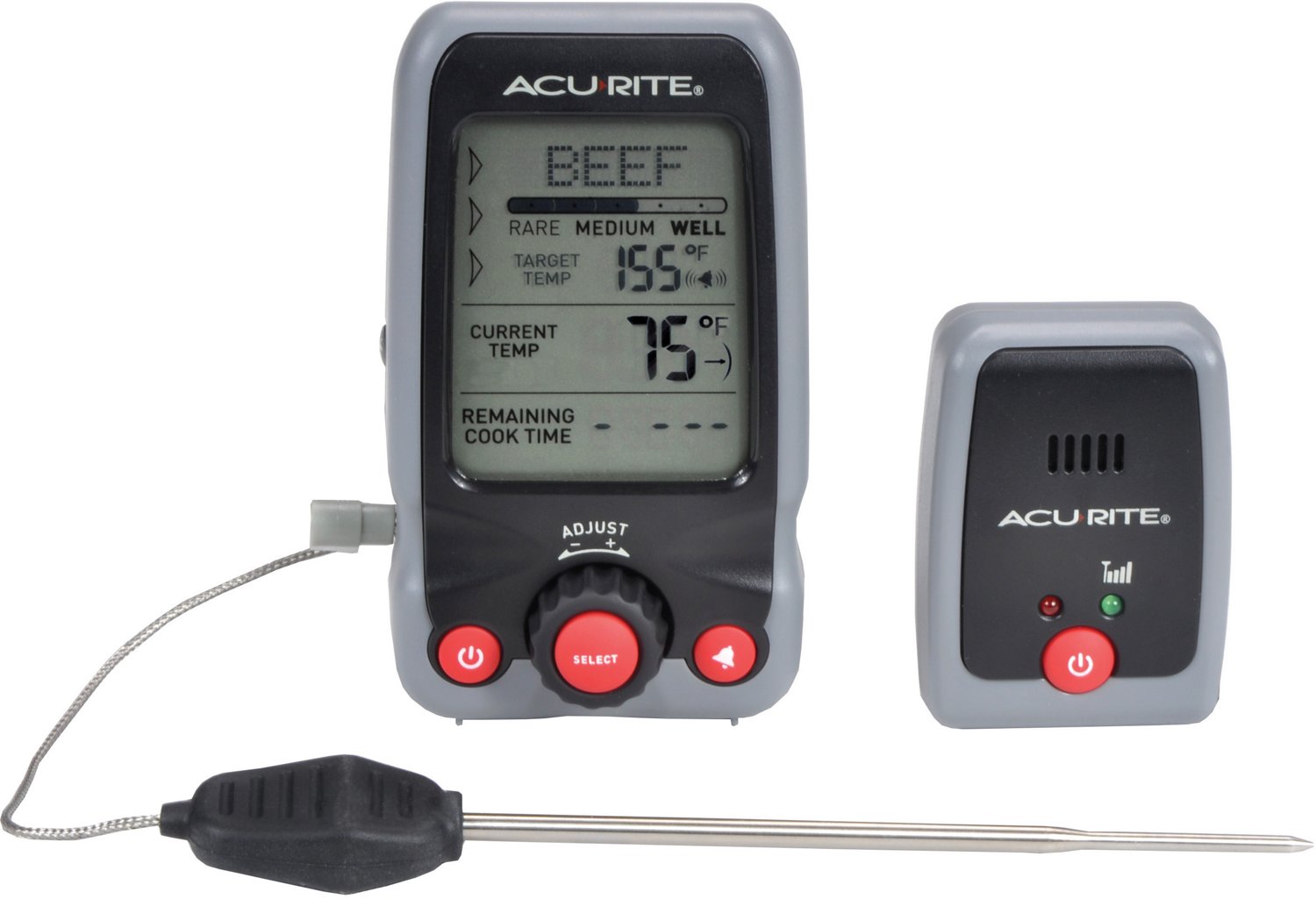 AcuRite Digital Cooking Thermometer with Probe and Pager Academy