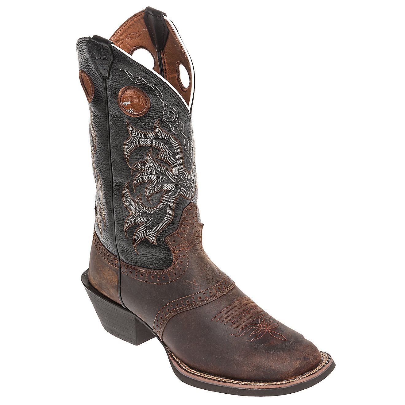 Justin Men's Punchy Stressed Buffalo Western Boots                                                                               - view number 2