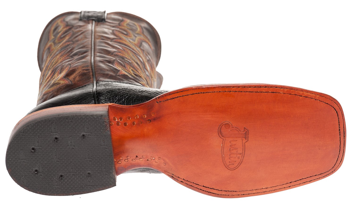 Justin Men's Exotics Smooth Ostrich Western Boots | Academy