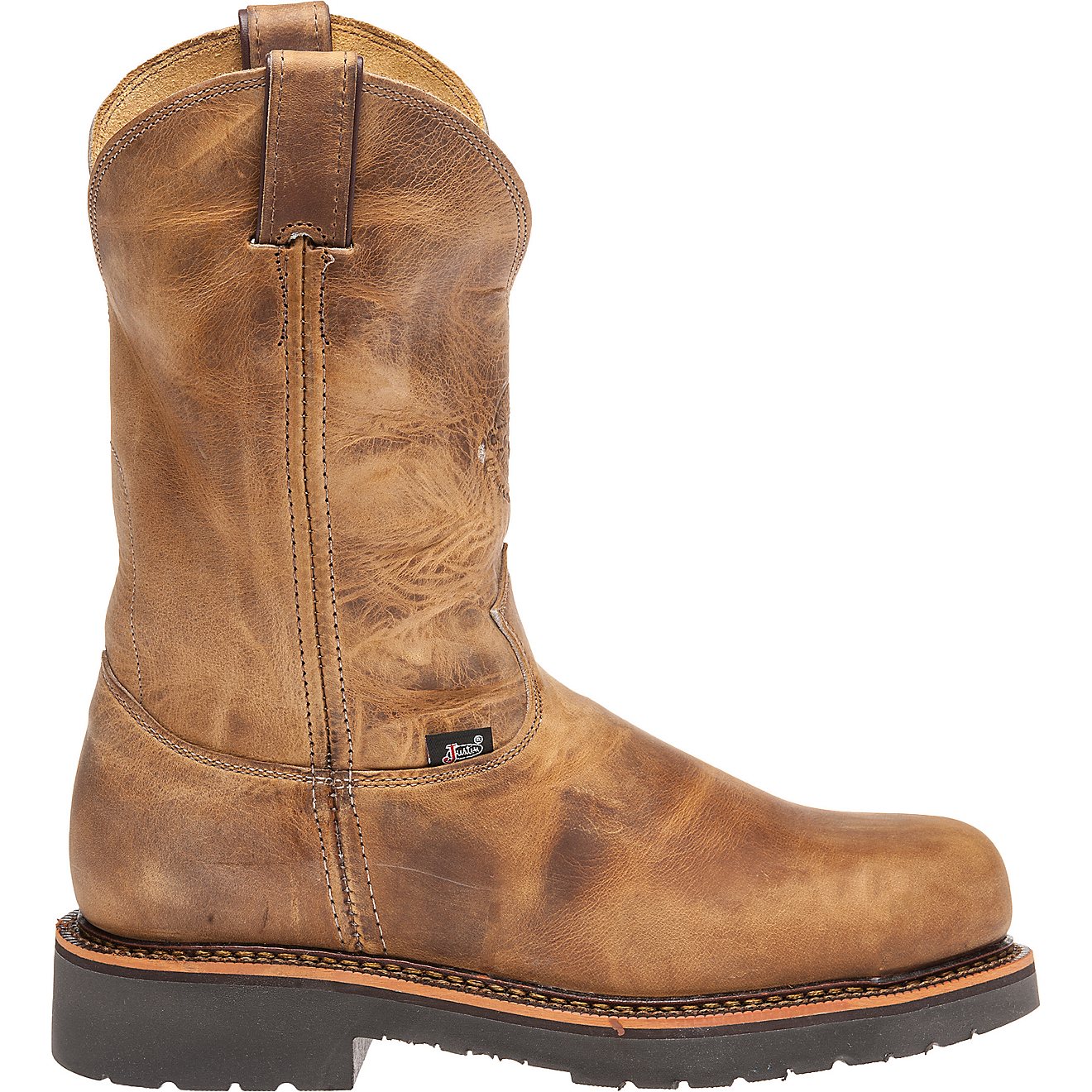 Justin Men's Rugged Gaucho Steel Toe Work Boots                                                                                  - view number 1