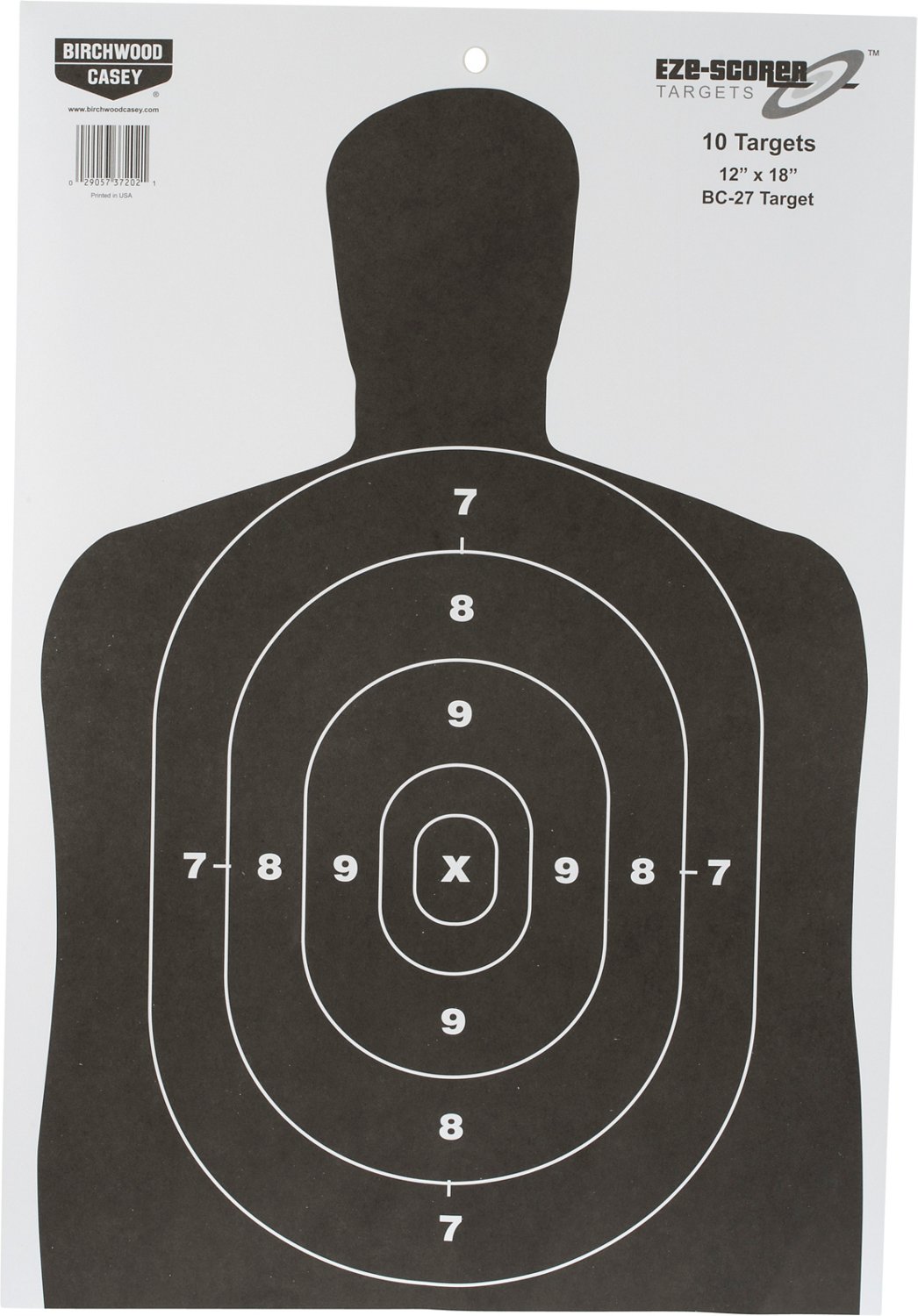 55 X 55 In 200 Pack Shooting Range Paper Targets For Firearms