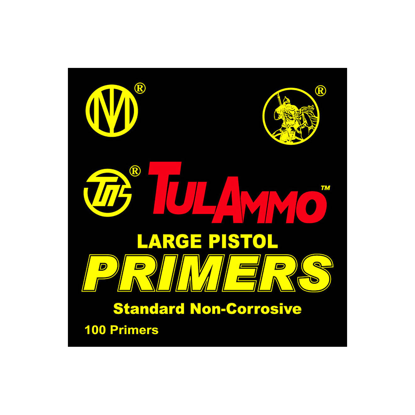TulAmmo Large Pistol Primers 100-Pack                                                                                            - view number 1