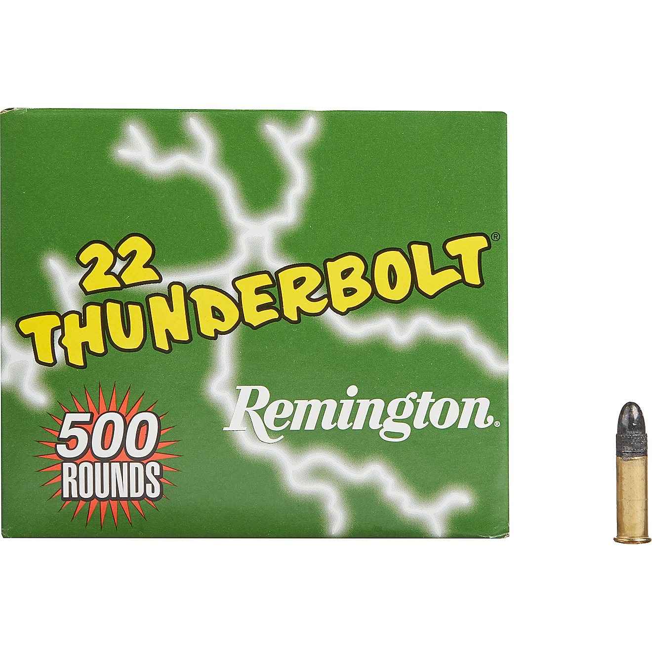Remington Thunderbolt .22 LR 40-Grain Rimfire Rifle Ammunition - 500 Rounds                                                      - view number 1