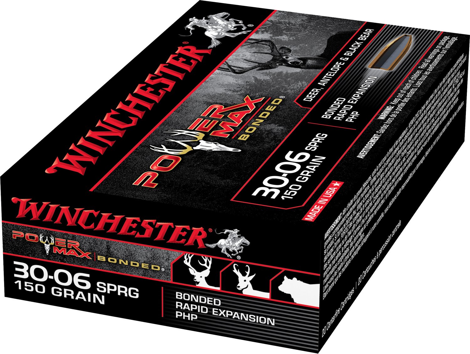 Winchester SuperX Power Max Bonded .3006 Springfield 150Grain