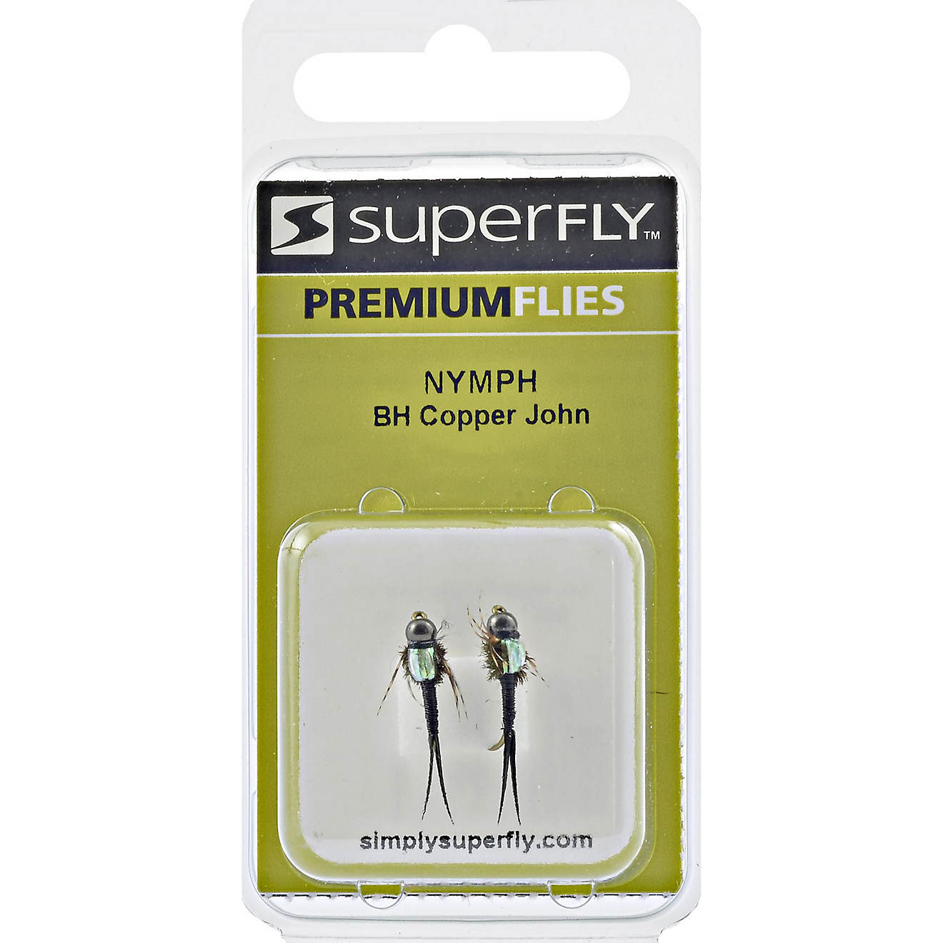 Superfly Beadhead Copper John Premium Nymph Flies 2-Pack                                                                         - view number 1