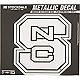Stockdale North Carolina State University 6" x 6" Metallic Vinyl Die-Cut Decal                                                   - view number 1 image