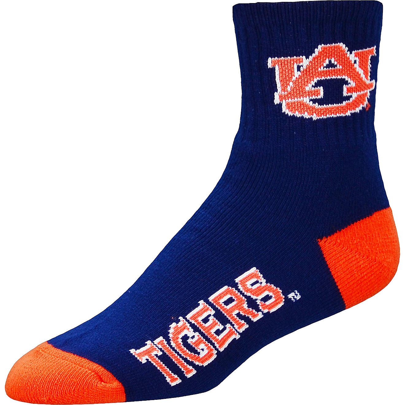 For Bare Feet Men's Auburn University Originals Team Quarter Socks                                                               - view number 1