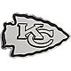 Stockdale Kansas City Chiefs Chrome Metal Freeform Auto Emblem                                                                   - view number 1 image