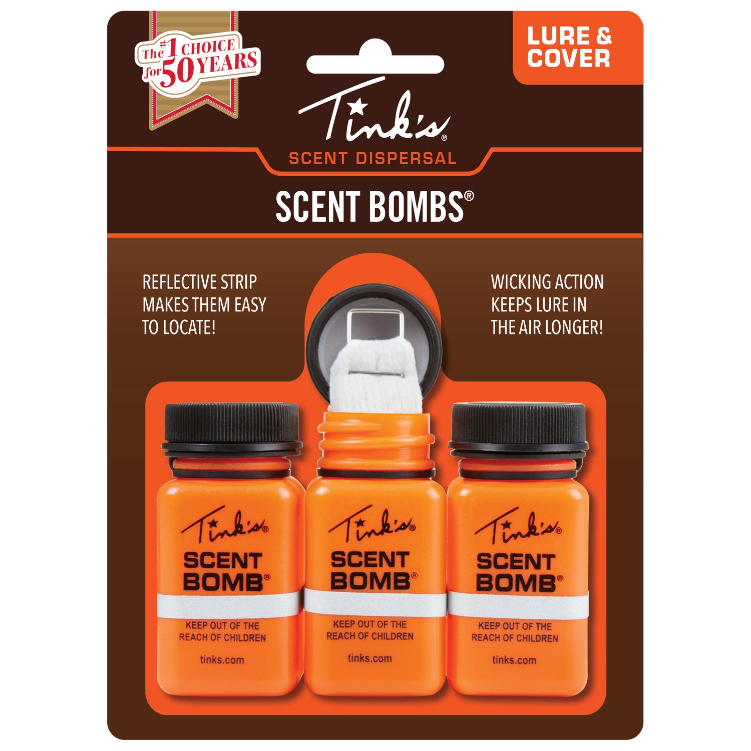 Tinks Replacement Scent Bomb Wicks 6 Pack Sports & Outdoors Hunting