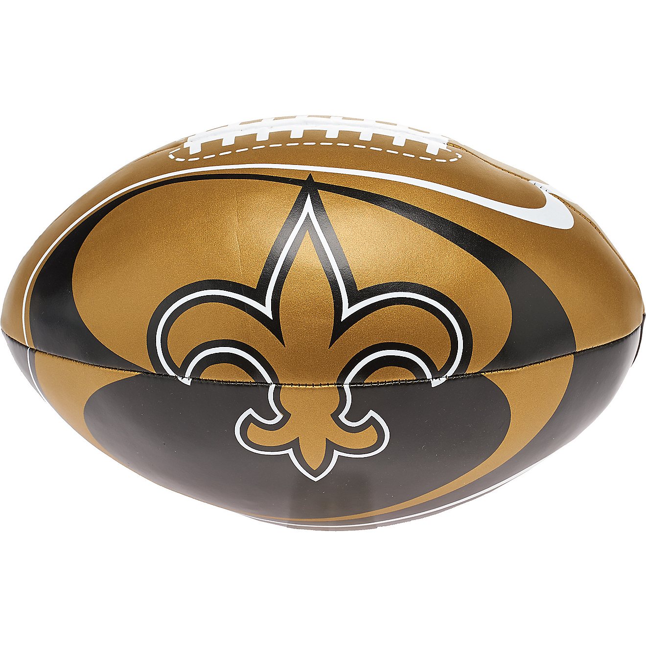 Jarden Sports Licensing Kids' New Orleans Saints Goal-Line 8" Softee Football                                                    - view number 1