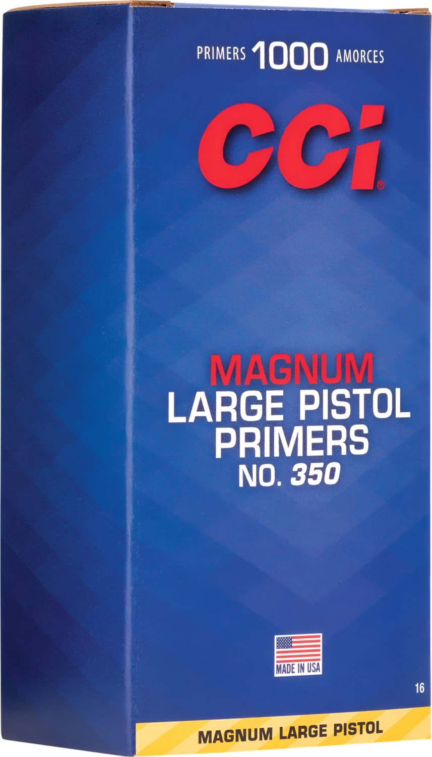 CCI® 350 Magnum Large Pistol Primers 100-Pack | Academy