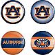WinCraft Auburn University Buttons 4-Pack - view number 1 image