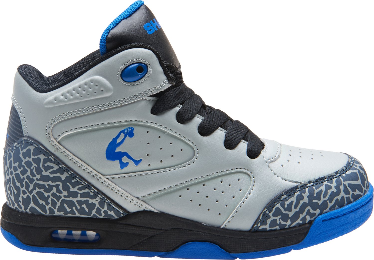 Shaq Boys' Austin Platinum Basketball Shoes | Academy