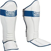 Blue Top Contender Fight Sports MMA Grappling Shin Guards 