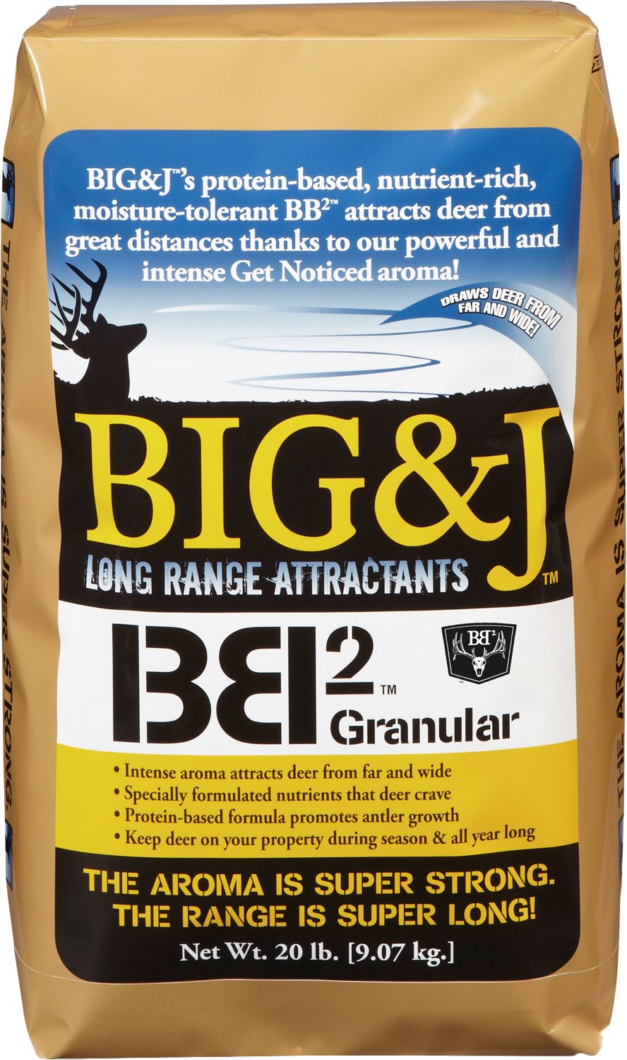 Big & J BB2 20 lb. Granular Deer Attractant Academy