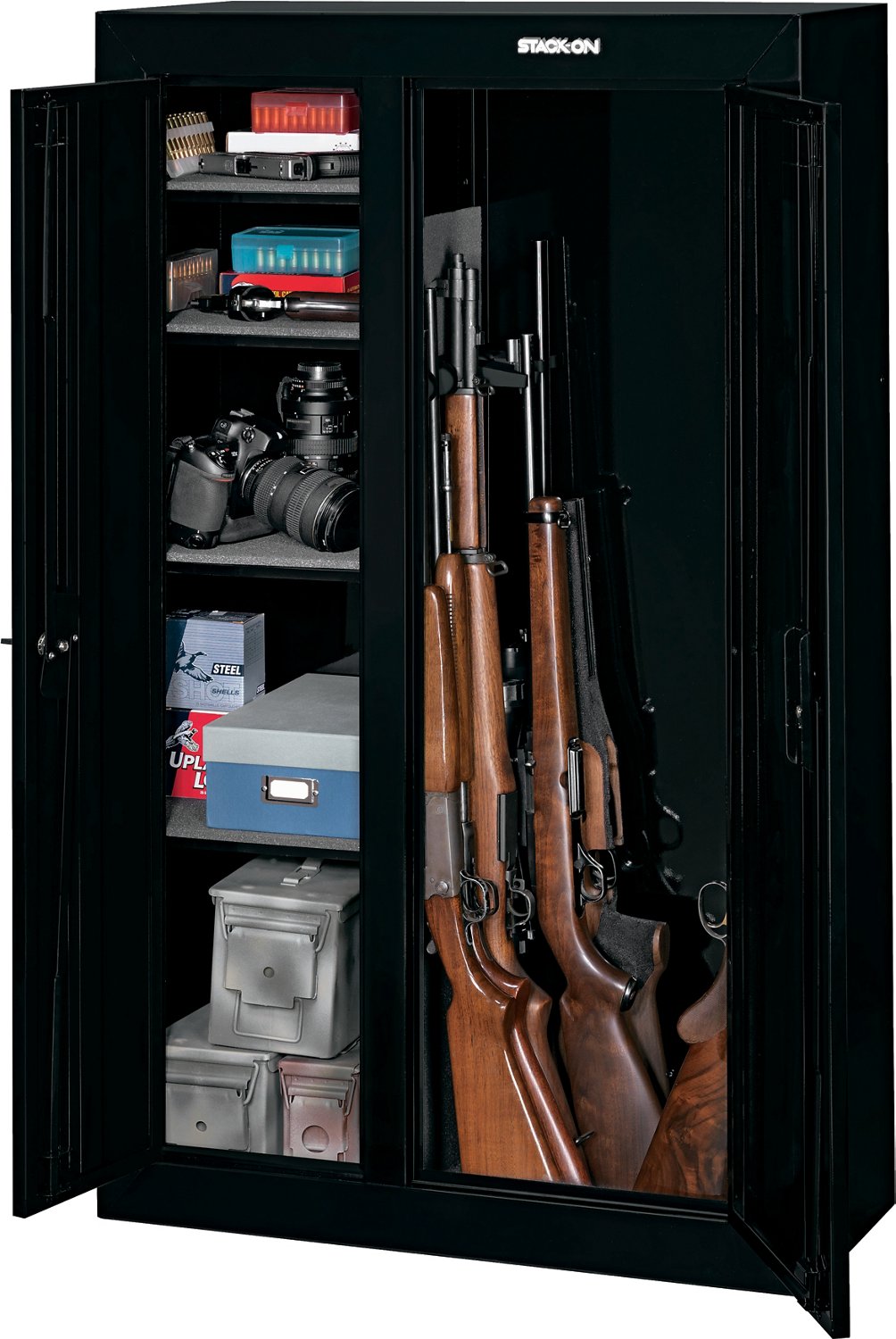 Stack On 10 Gun Double Door Security Cabinet Academy