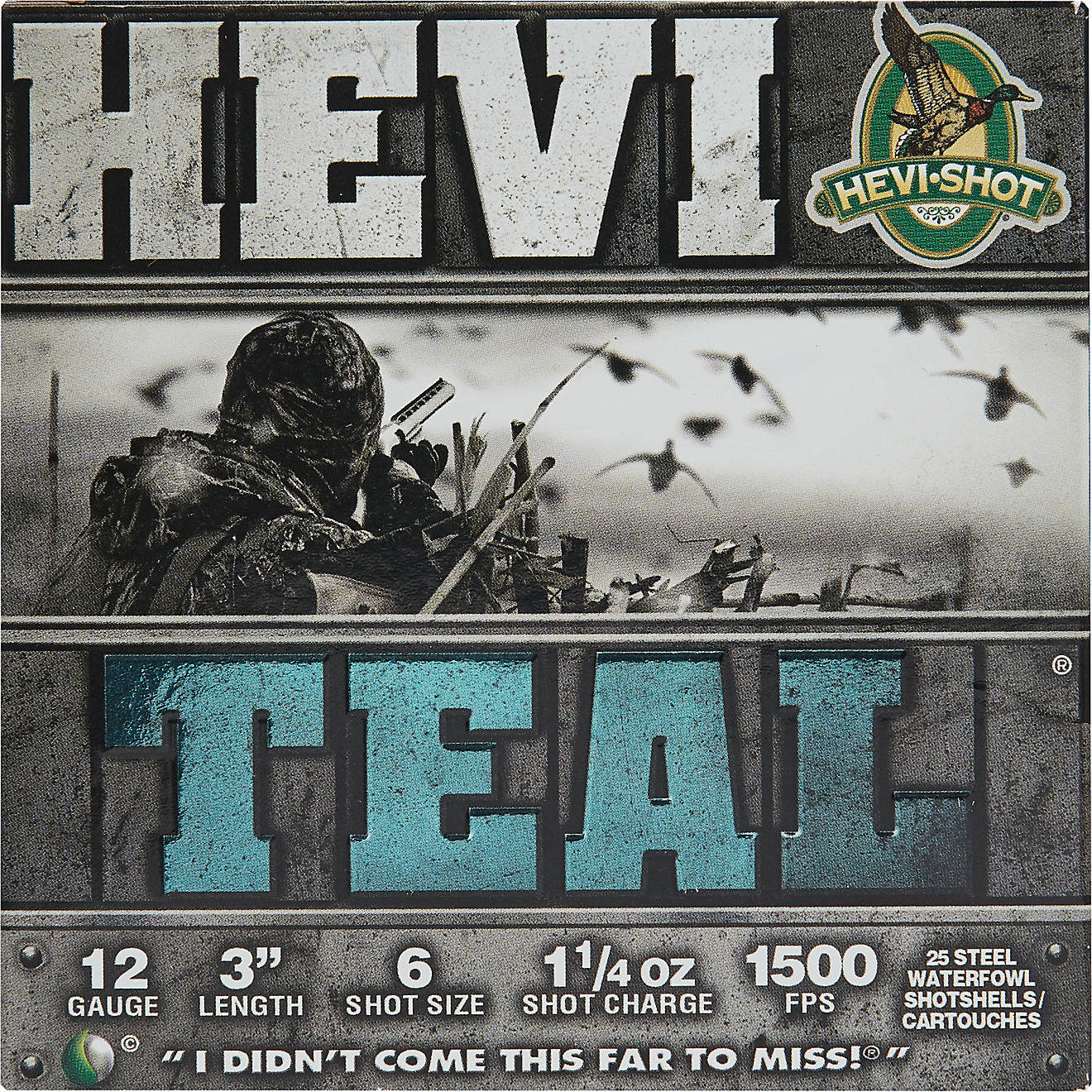 HEVI-Shot® HEVI-Teal 12 Gauge Shotshells - 25 Rounds                                                                            - view number 1