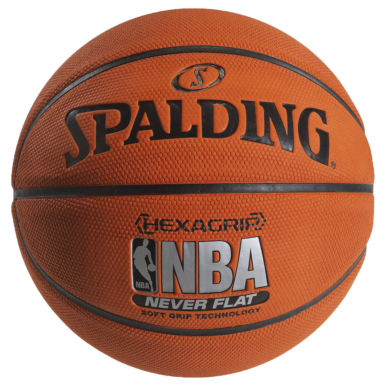 Spalding Neverflat® Soft Grip Basketball                                                                                        - view number 1