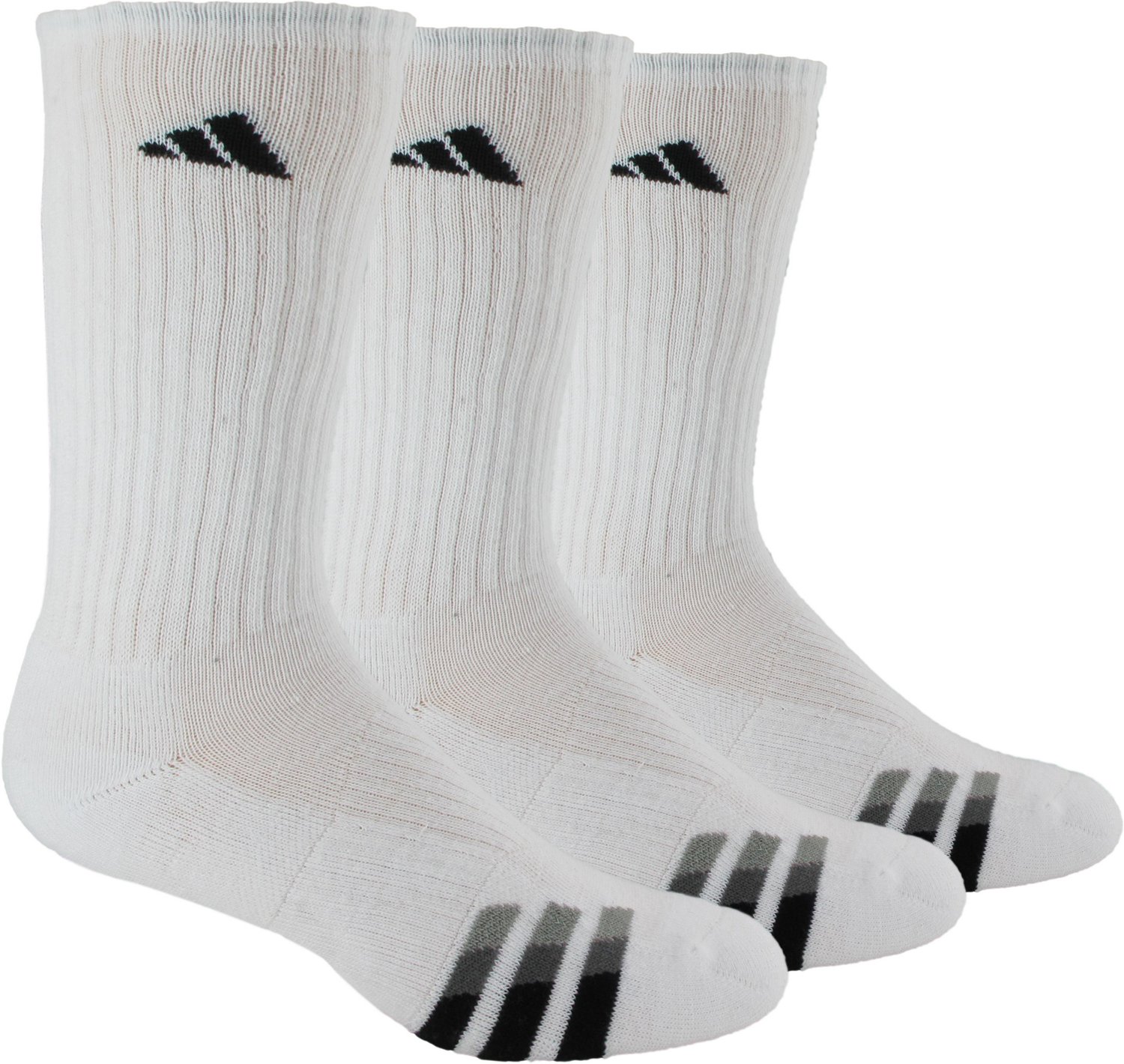 adidas Men's climalite Crew Socks 3 Pack Academy