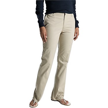 Dickies Women's Slim Fit Boot Cut Stretch Twill Pants
