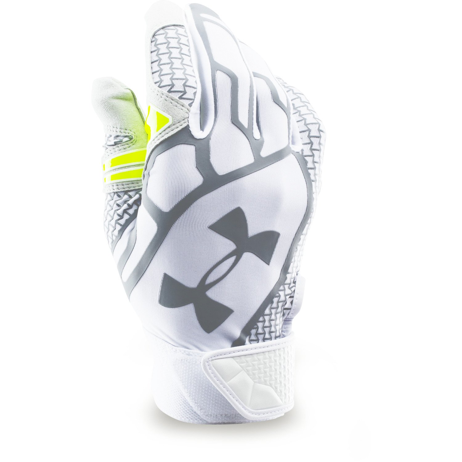 Under Armour Men's Motive Baseball Batting Gloves Academy