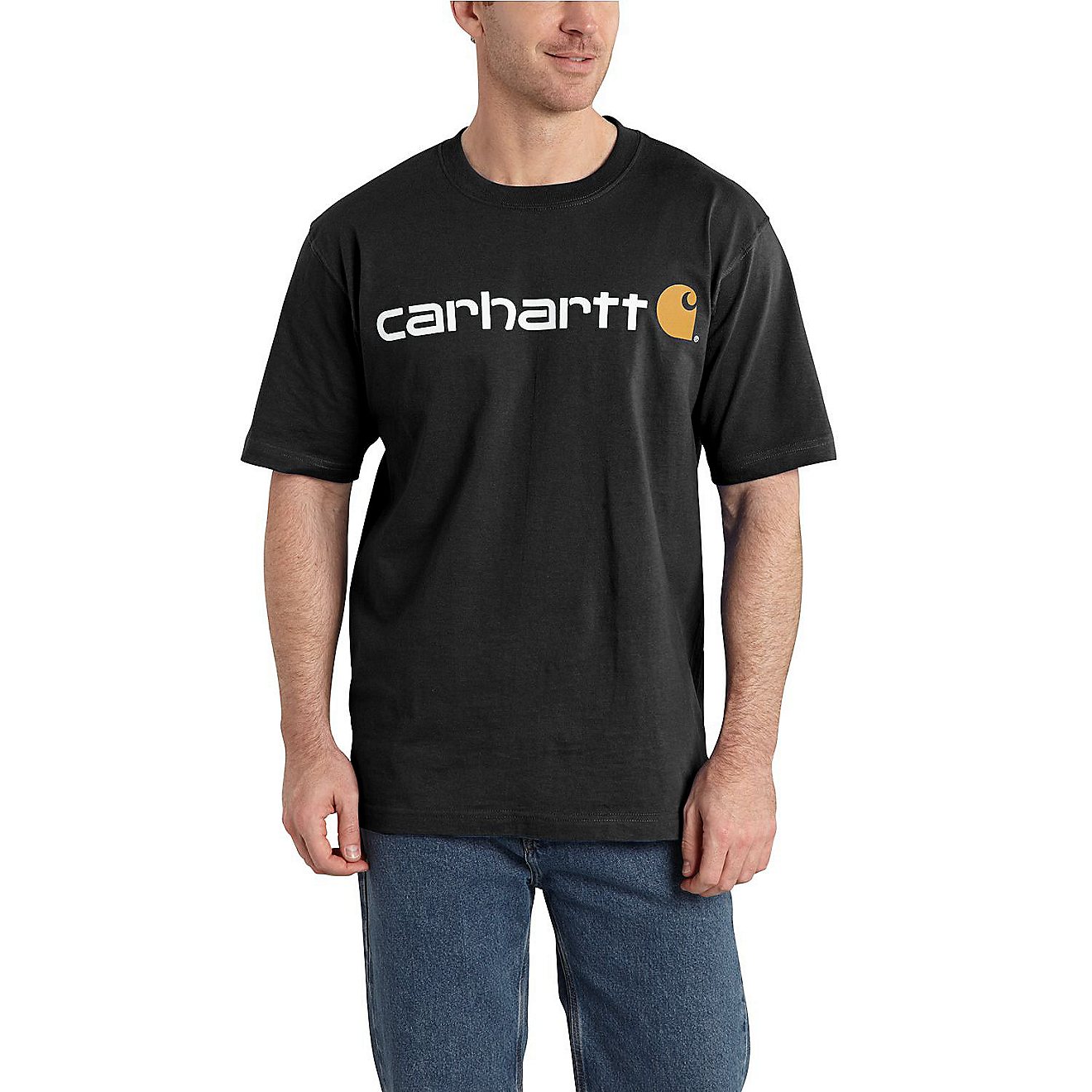 Carhartt Men's Short Sleeve Logo T-shirt                                                                                         - view number 1