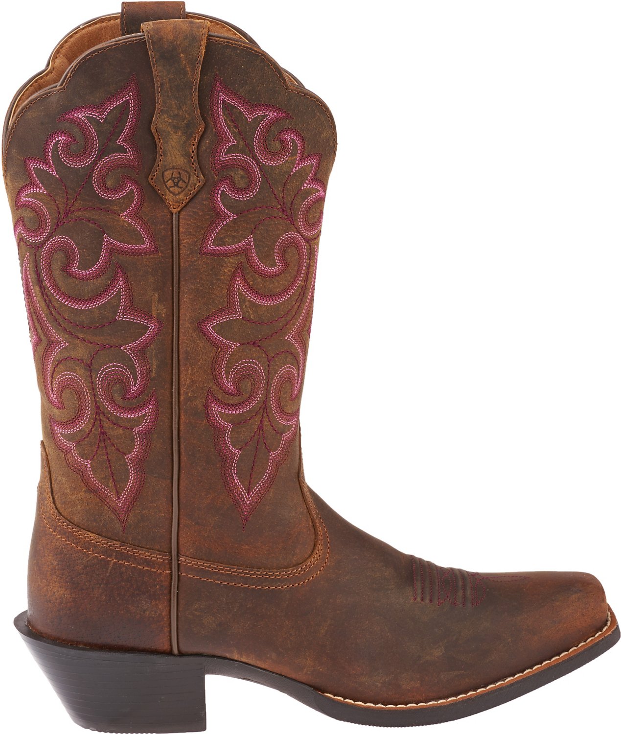 Ariat Women's Round Up SquareToe Cowboy Boots Academy