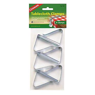 Coghlan's Tablecloth Clamps 6-Pack                                                                                              