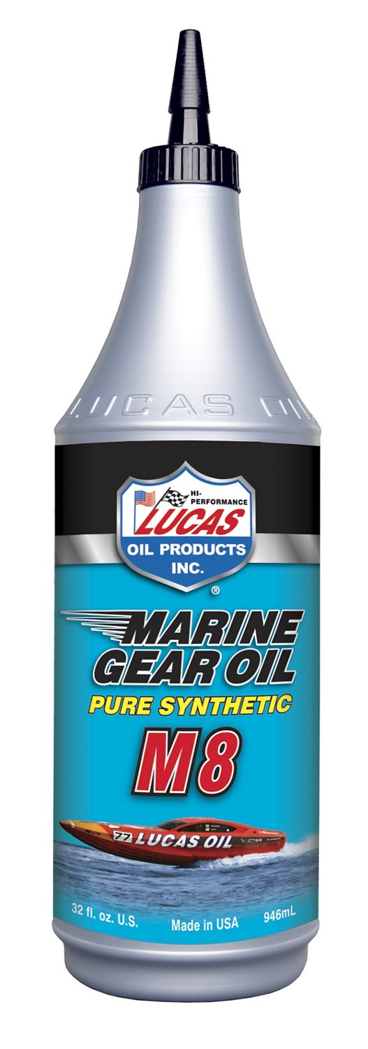 Lucas Oil Synthetic SAE 75W-90 M8 Marine Gear Oil                                                                               