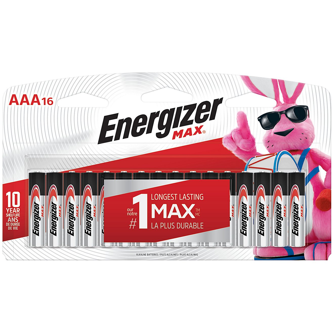 Energizer® MAX® AAA Batteries 16-Pack                                                                                          - view number 1