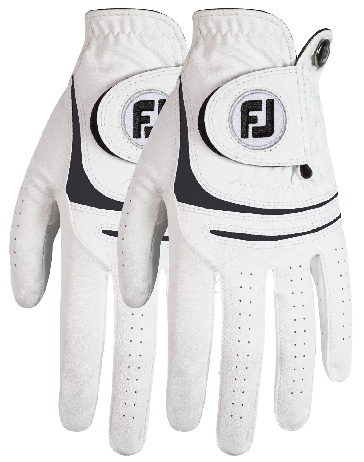 FootJoy Men's WeatherSof Cadet Lefthand Golf Gloves 2Pack Large Academy