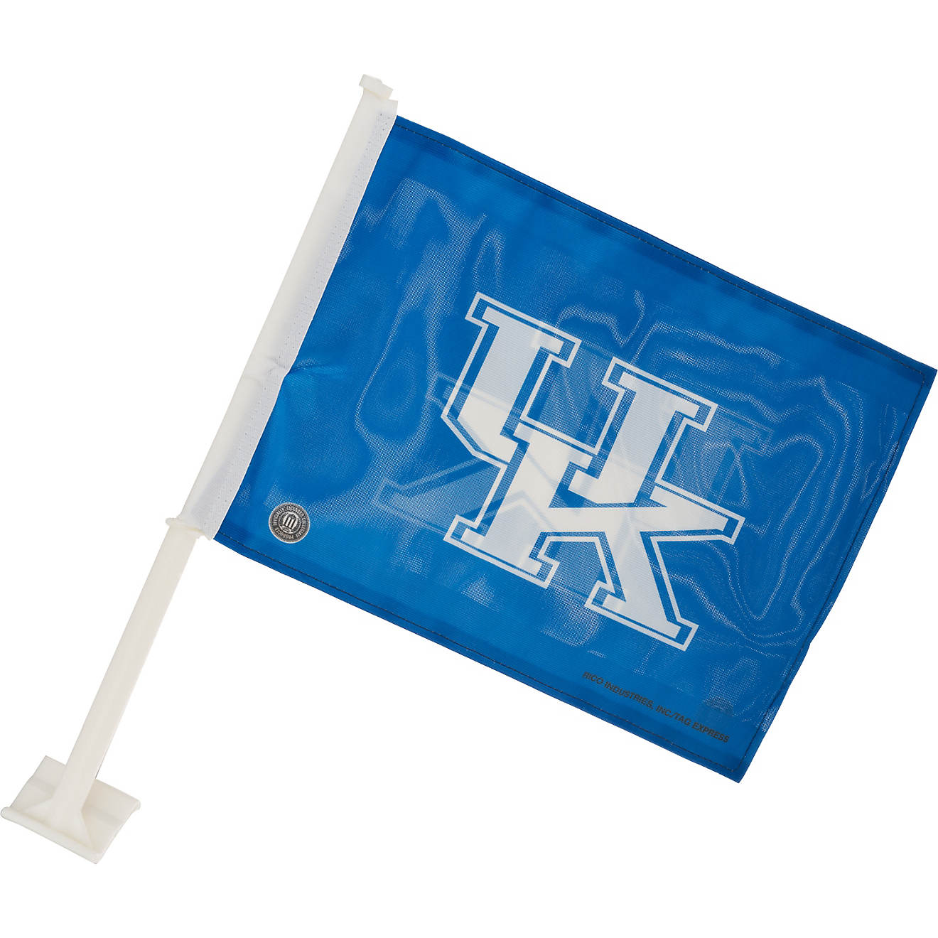 Rico University of Kentucky Interlocking UK Car Flag                                                                             - view number 1