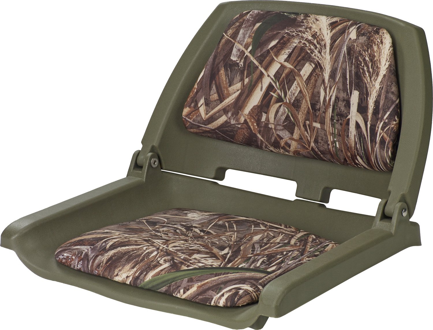 Marine Raider Realtree Max-5® Padded Fold Down Boat Seat                                                                       