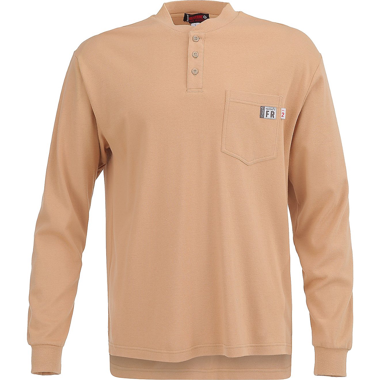 Wolverine Men's Flame Resistant Long Sleeve Henley                                                                               - view number 1