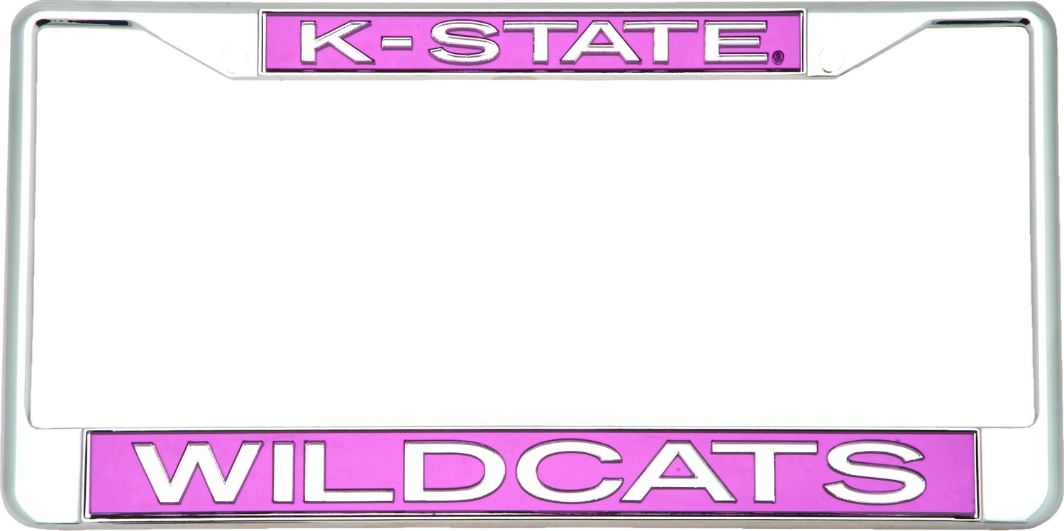 Stockdale Kansas State University Glitter License Plate