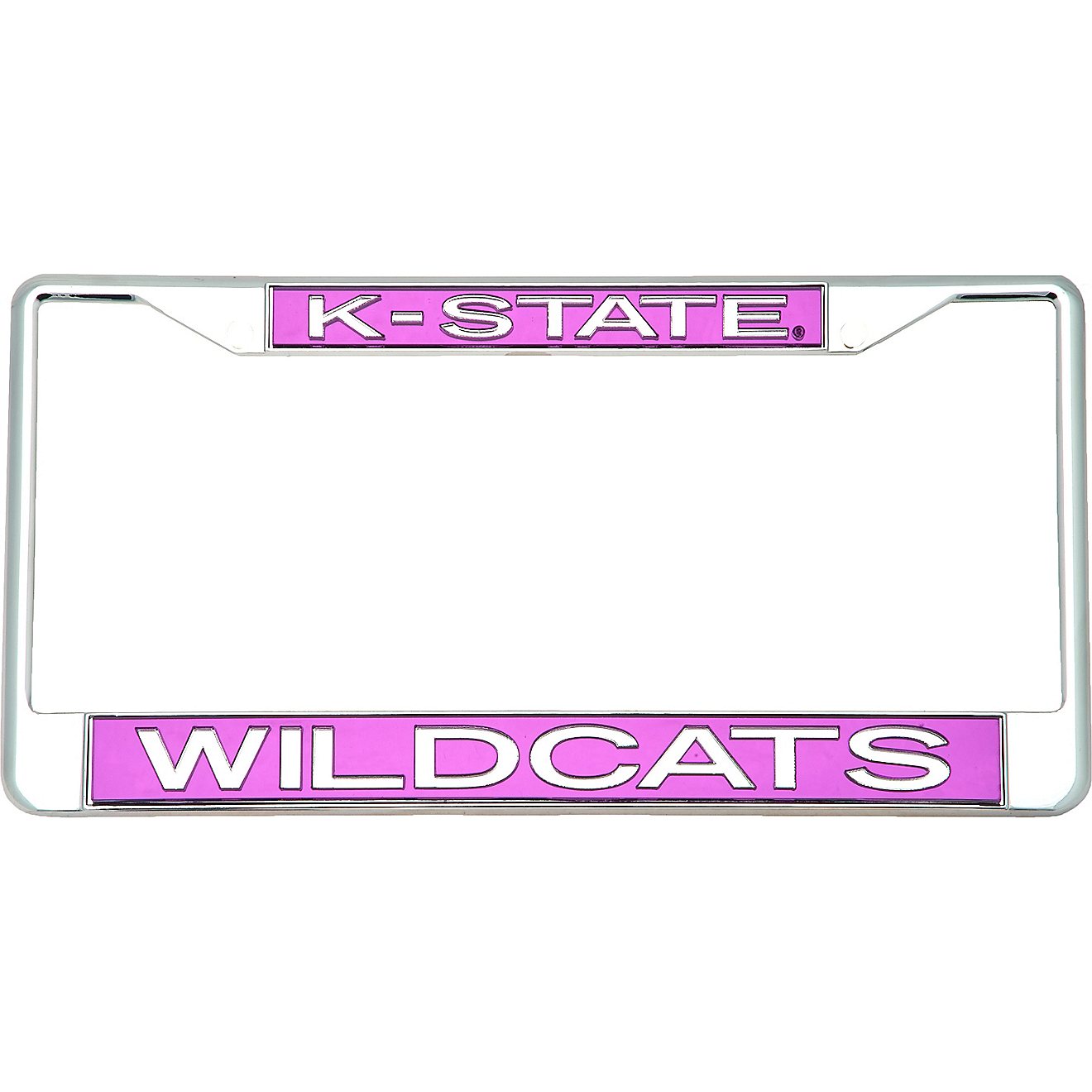 Stockdale Kansas State University Glitter License Plate Frame                                                                    - view number 1
