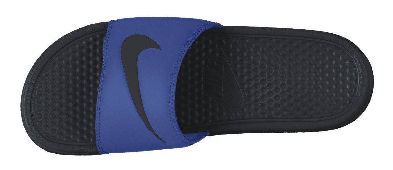 benassi swoosh slides