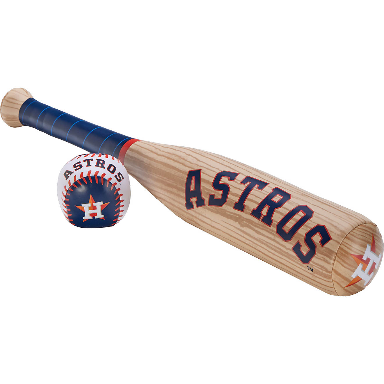 Rawlings Kids' Houston Astros MLB Grand Slam Bat and Ball Set                                                                    - view number 1
